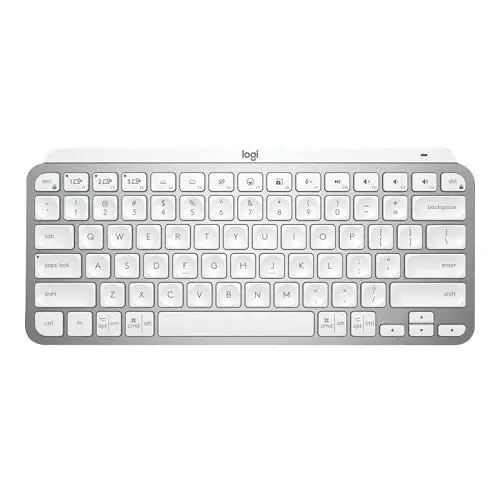 Logitech MX Keys Mini Keyboard, Pale Grey