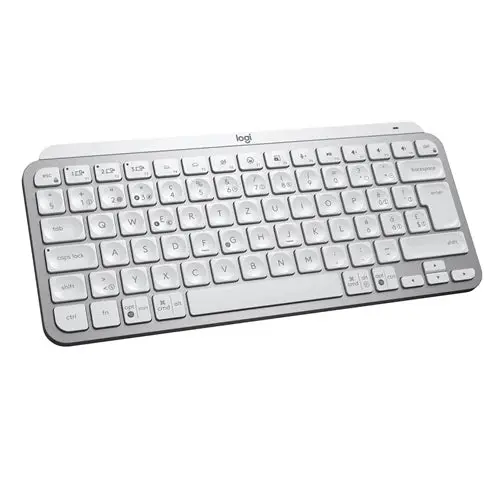 Logitech MX Keys Mini Keyboard, Pale Grey