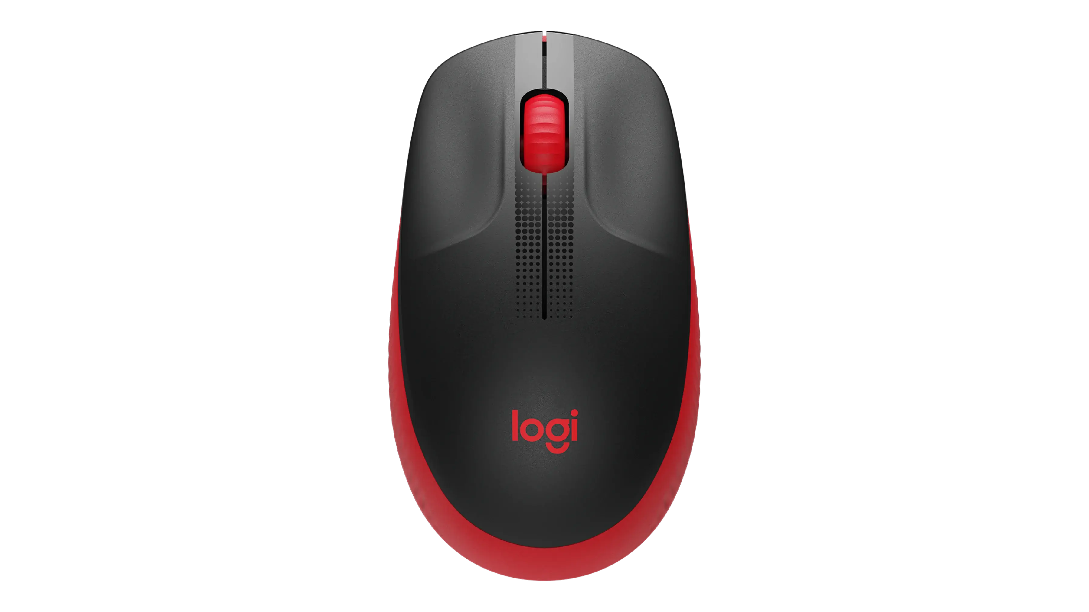 Logitech M190, mouse Red