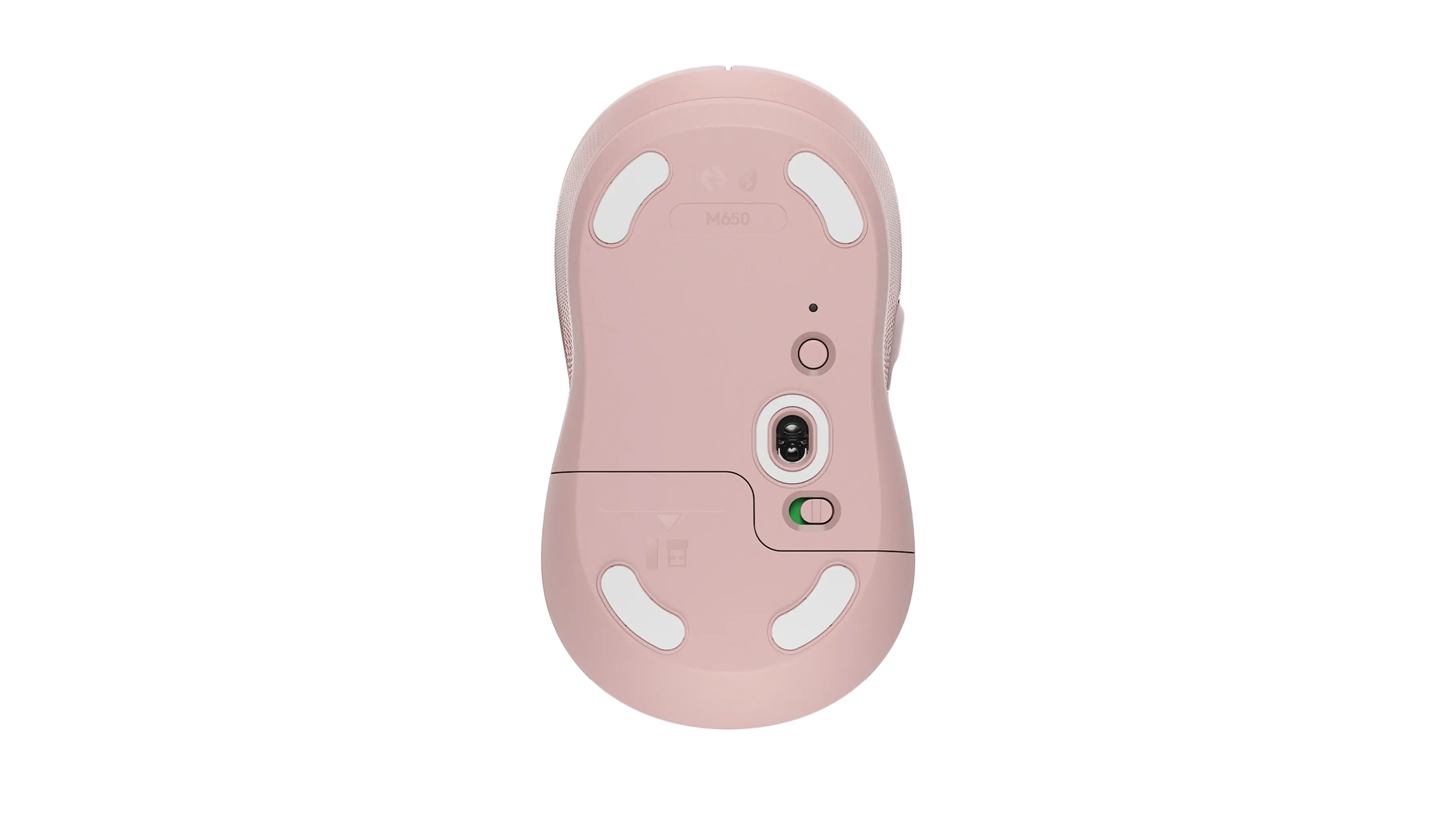 Logitech M650L Mouse, Rose
