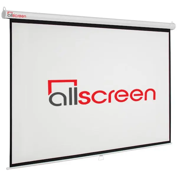 CWP-6363, ALLSCREEN MANUAL PROJECTION SCREEN 160X160CM HD FABRIC