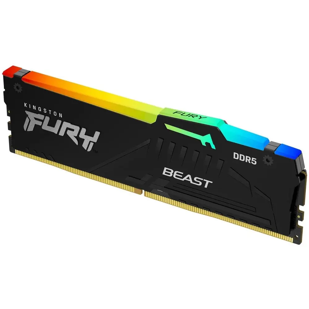 Kingston FURY Beast (RGB) 16GB 6400MHz DDR5 CL32 DIMM
