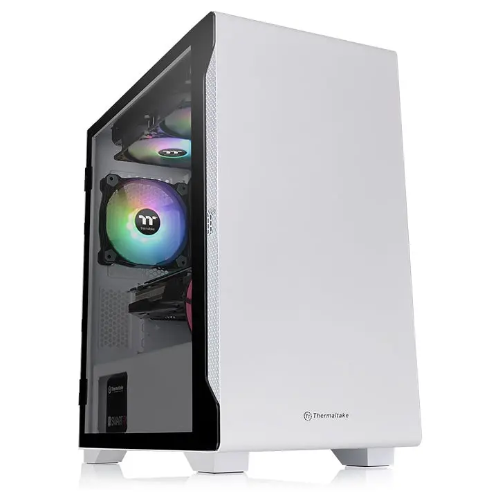 Thermaltake, S100 TG Snow Micro case White