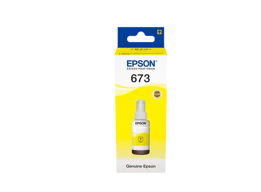 Epson 673 Yellow ink bottle C13T67344A