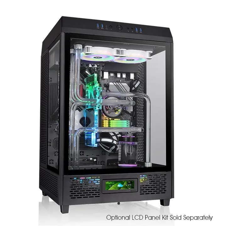 Thermaltake The Tower 500 Mid Tower Chassis Case Black