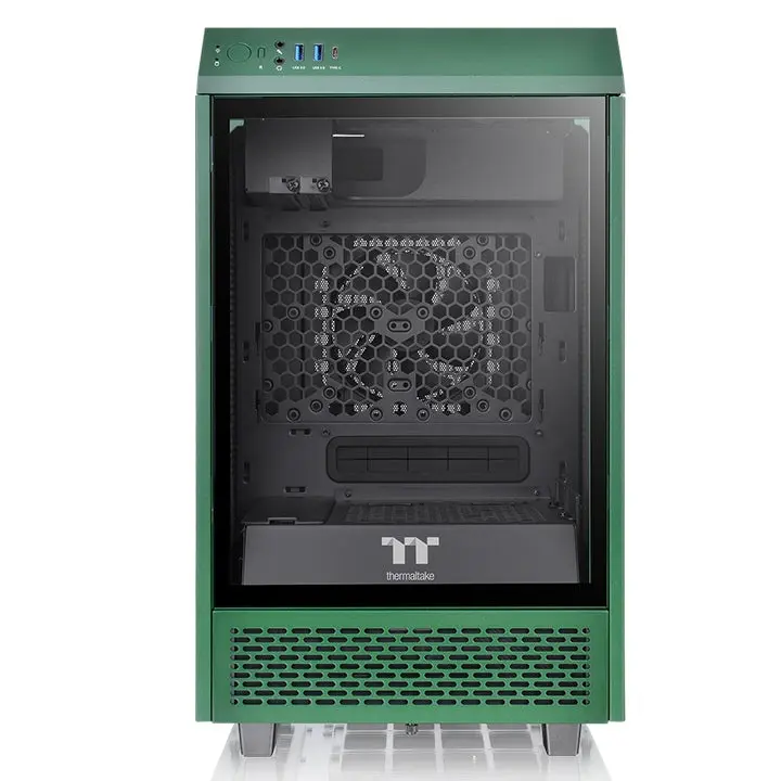 Thermaltake The Tower 100 Racing Chassis Case Racing Green