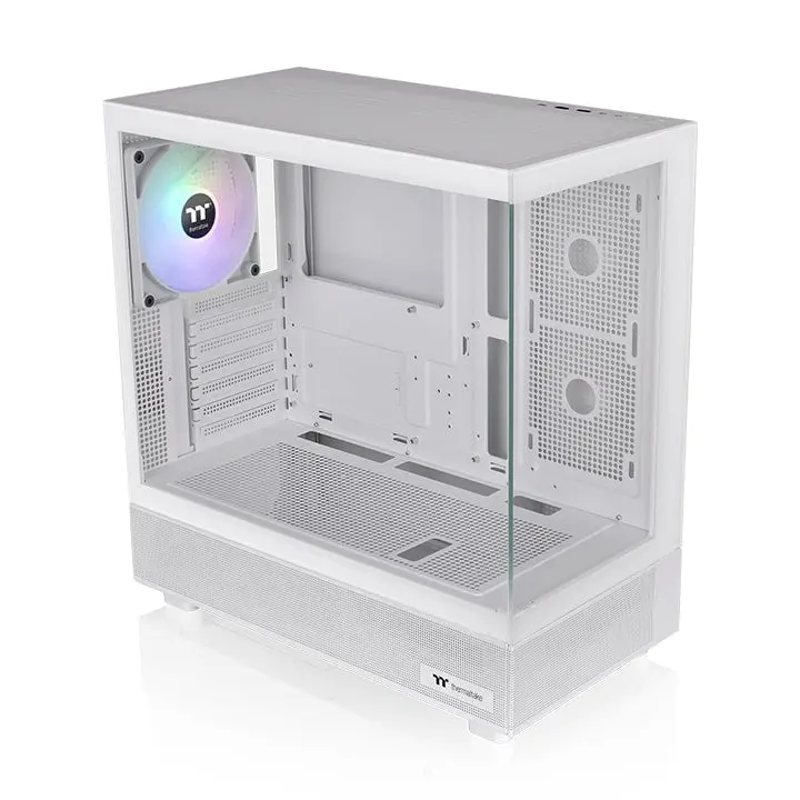 Thermaltake View 270 Plus TG ARGB Snow Mid Tower Chassis Case White