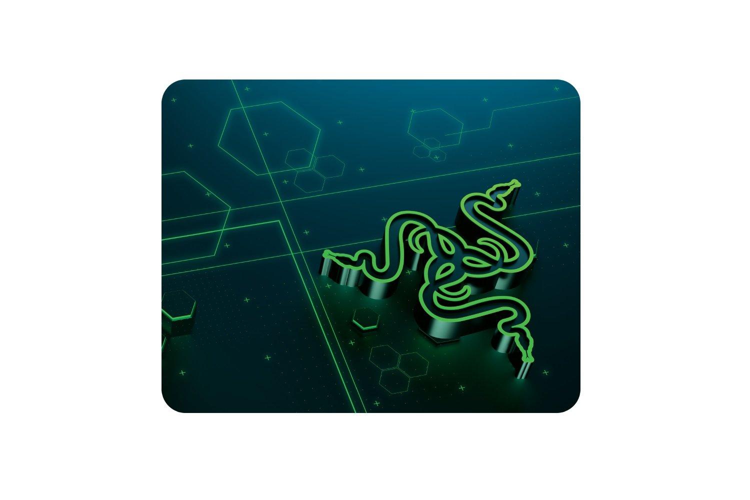Razer Goliathus Mobile Mouse Pad, Black/Green RZ02-01820200-R3M1