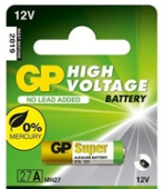 GP GPPBA27AF002 Battery, 12.0V 27AF-U5 Alkaline for Remote control