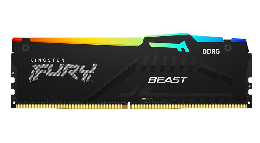 Kingston FURY Beast (RGB) RAM 32GB DDR5 5600MHz CL36 DIMM