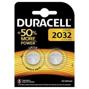 Duracell DL/CR2032 Battery, 3V, 2 pack