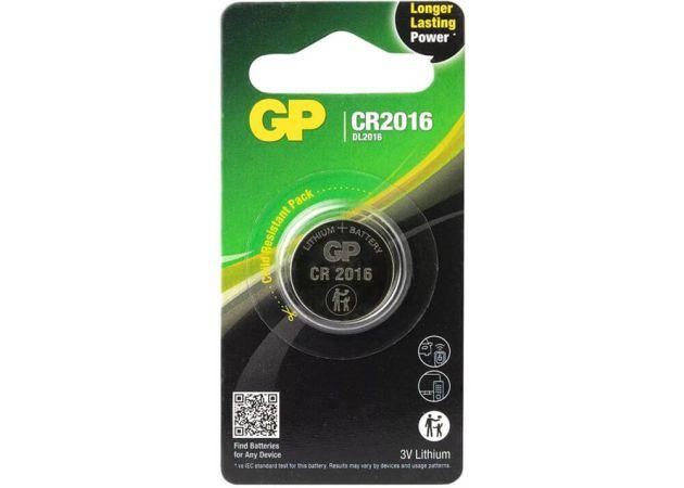 GP CR2016-2CPU5 Battery, CR2016