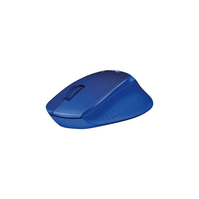 Logitech M330 SILENT PLUS Mouse, Blue