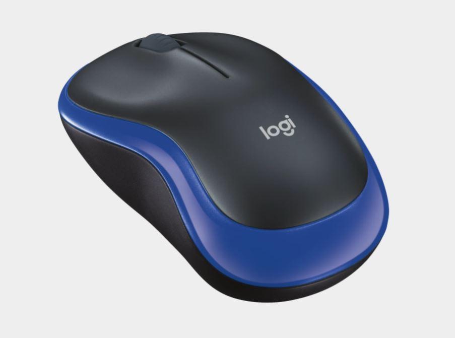 Logitech M185 Mouse, Blue