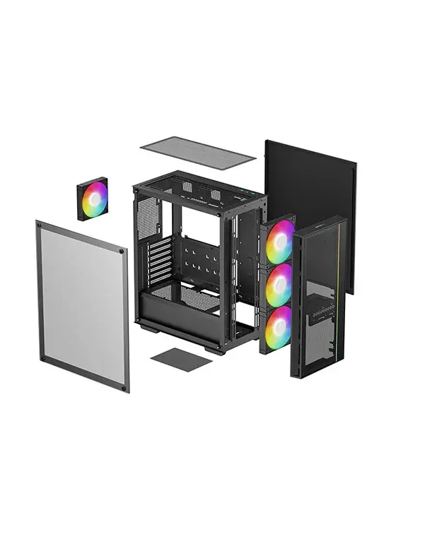 DeepCool MATREXX 55 MESH V4 Case Black