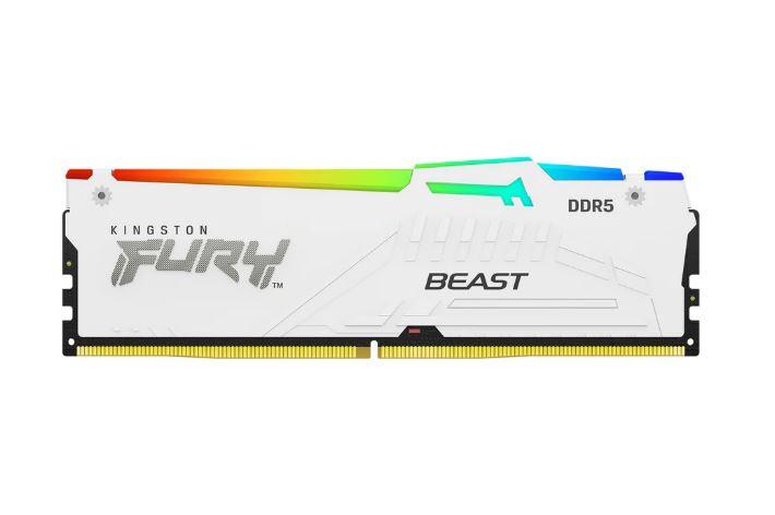 Kingston FURY (RGB) White RAM 16GB DDR5 5200Mhz CL36 DIMM