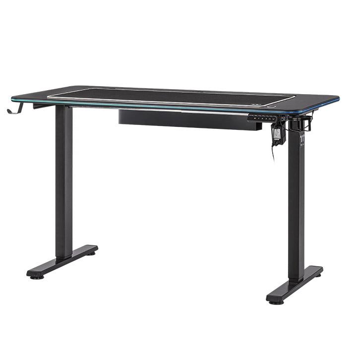 GT120 RGB Gaming Desk, 100-240V, Size: 120cm(L) x 60cm(W) / 47.2"(L) x 23.6"(W), RGB LED Lighting Strip: 16.8 million colors