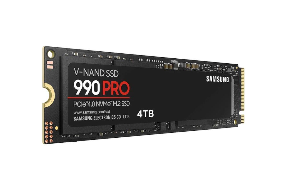 Samsung 990 PRO w/Heatsink NVMe™ M.2 SSD 4TB, PCIe Gen 4.0