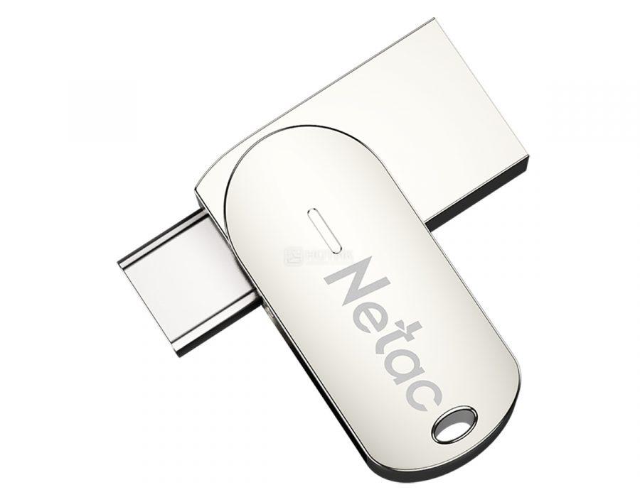 NETAC U785C, 64GB, USB 3.1 Gen 1 + Type-C