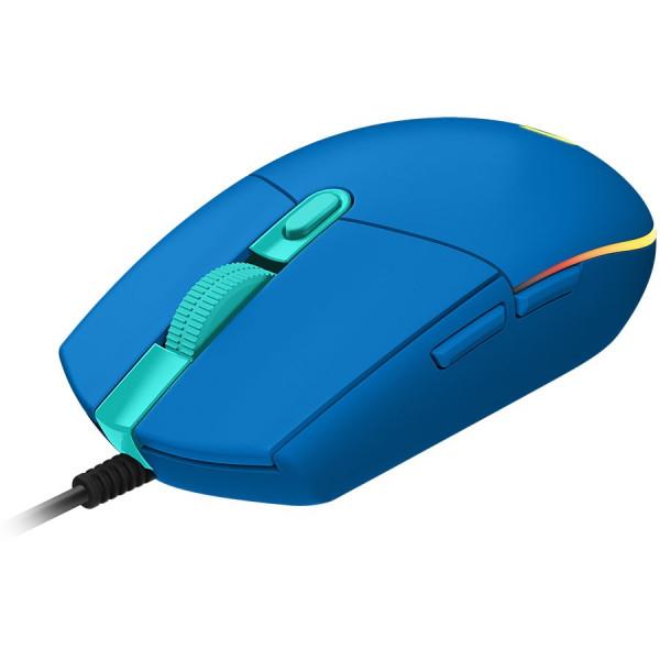 Logitech G102 Mouse, Blue