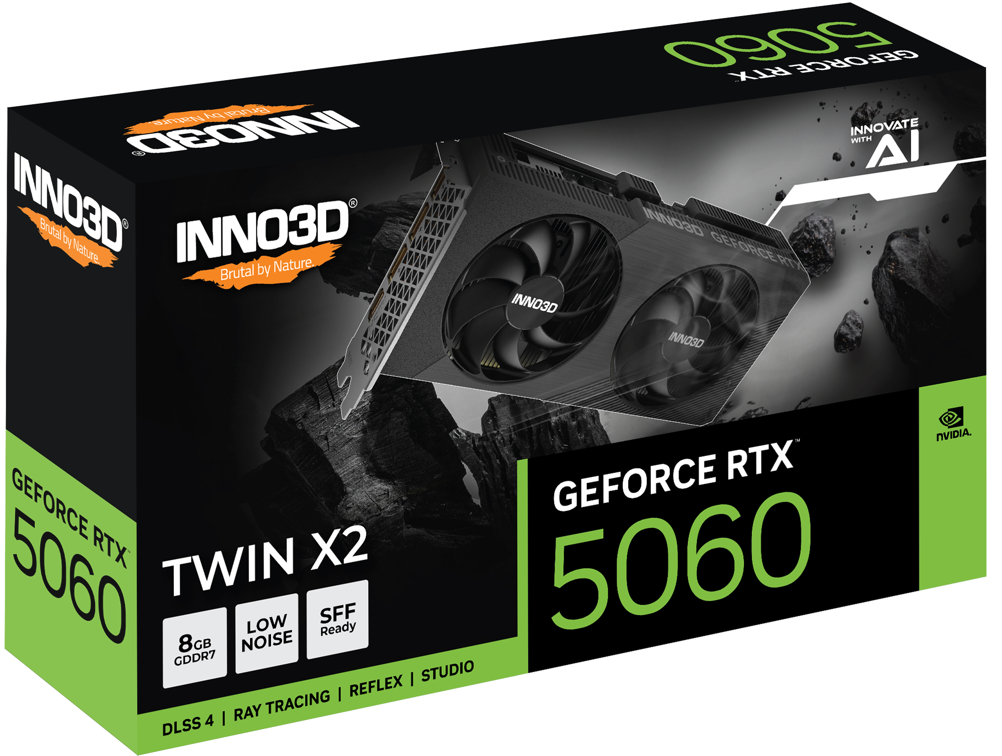 Inno3d GeForce RTX™ 5060 TWIN X2 8GB GDDR7