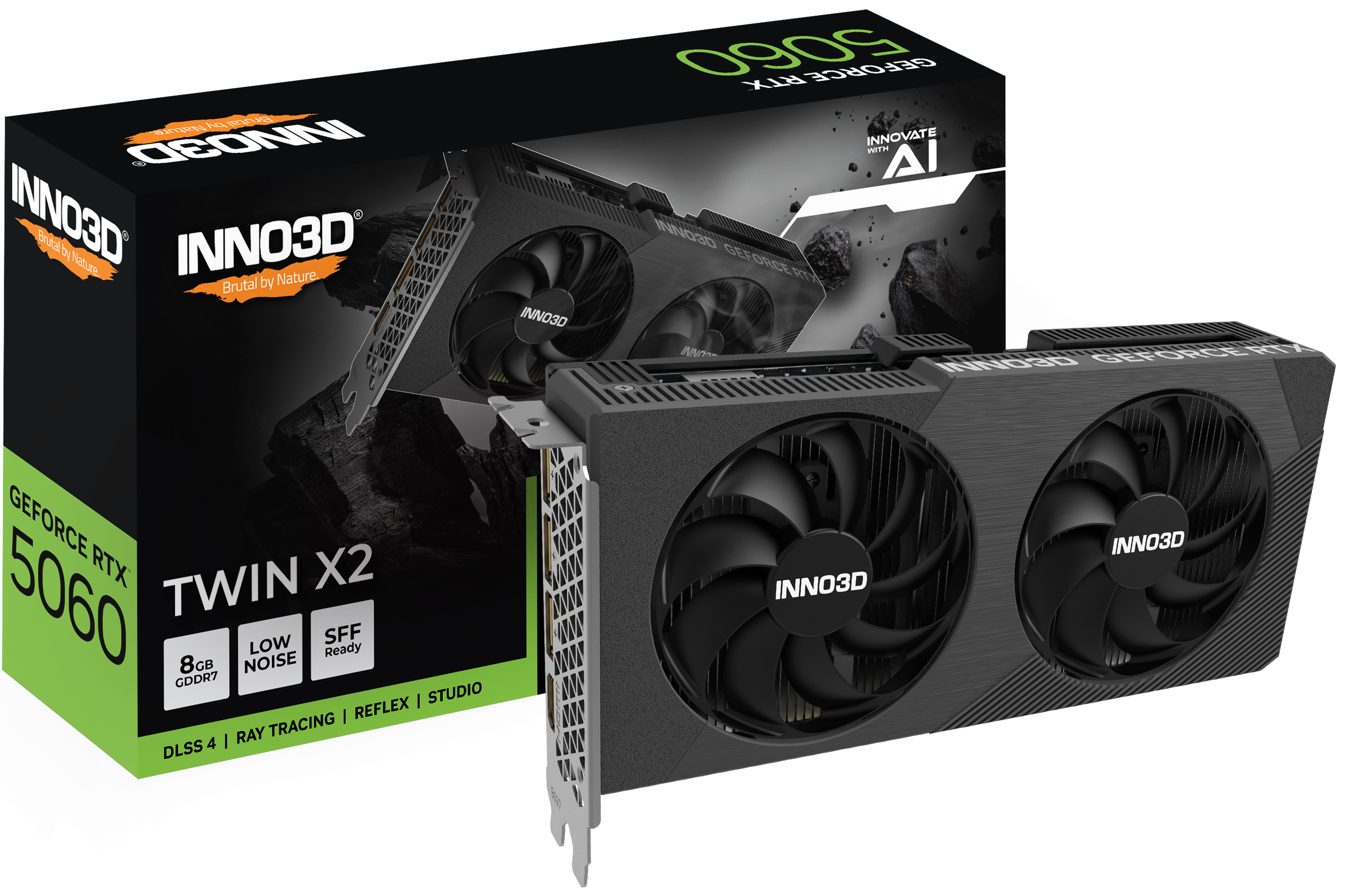 Inno3d GeForce RTX™ 5060 TWIN X2 8GB GDDR7