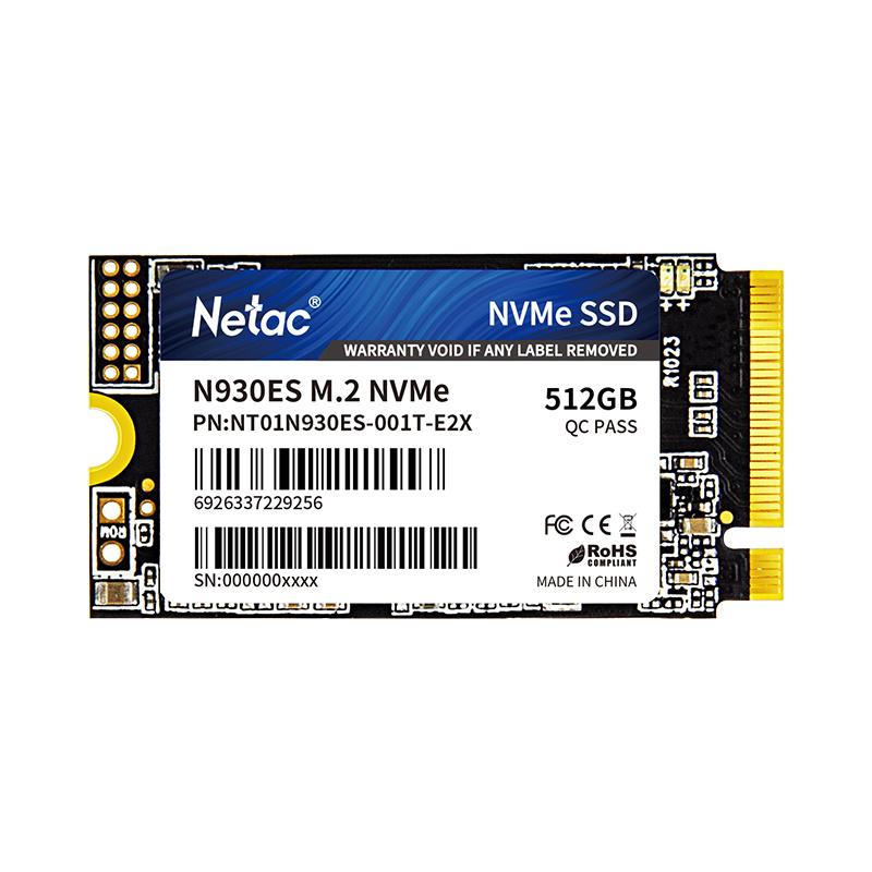 NETAC N930ES, NVMe SSD, 512GB, PCIe Gen 3 x4 M.2 2280