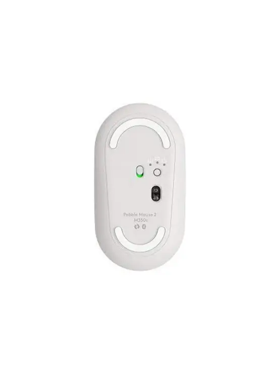 Logitech M350s Silent Mouse, White