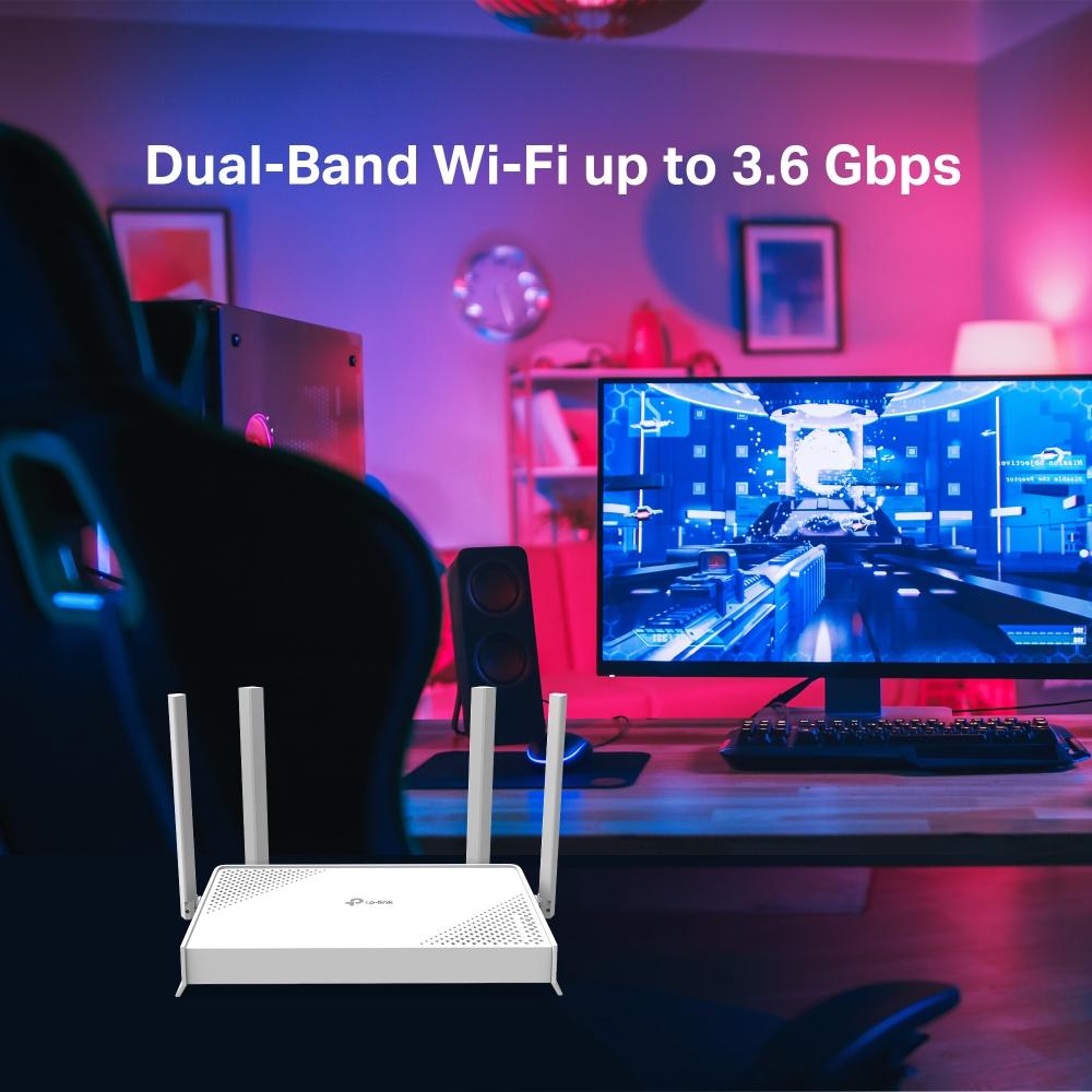 TP-Link Archer BE220W, BE3600 Dual-Band Wi-Fi 7 Router