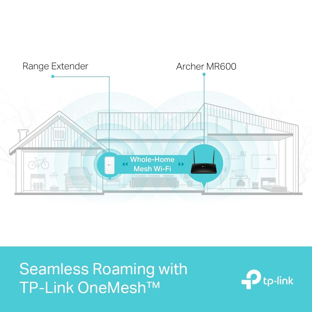TP-Link Archer MR600, 4G+ Cat6 AC1200 Wireless Dual Band Gigabit Router