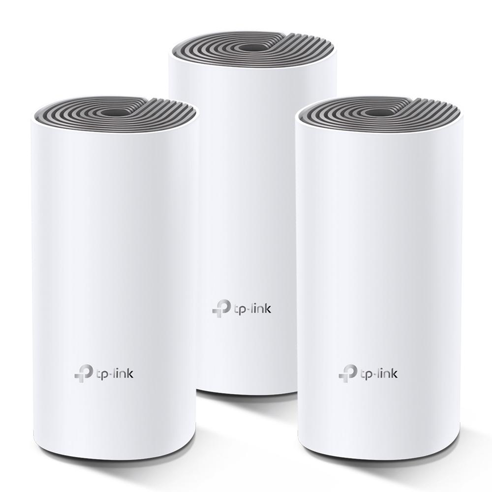 TP-Link Deco E4(3-pack), AC1200 Whole Home Mesh Wi-Fi System