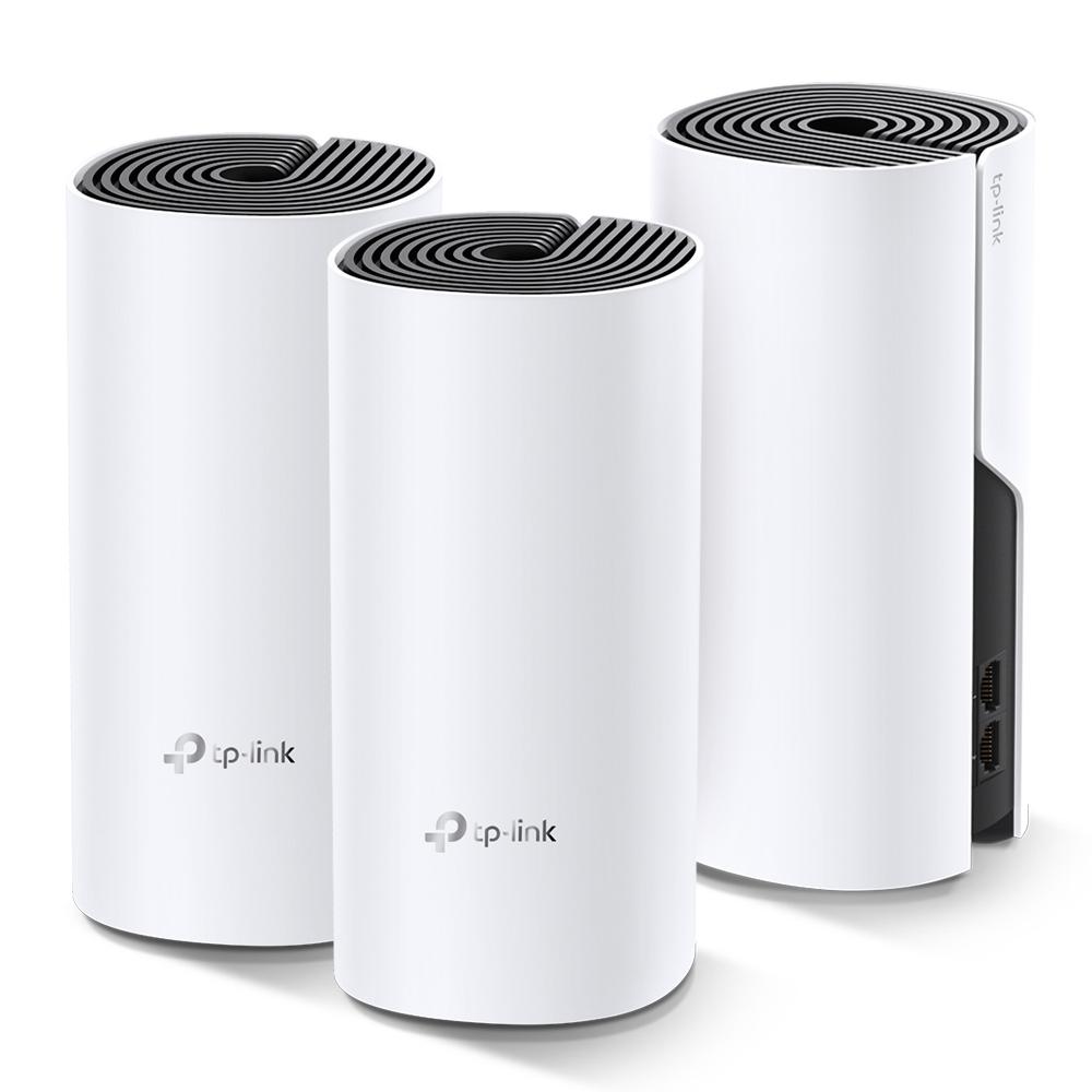 TP-Link Deco M4(3-pack), AC1200 Whole-Home Wi-Fi system