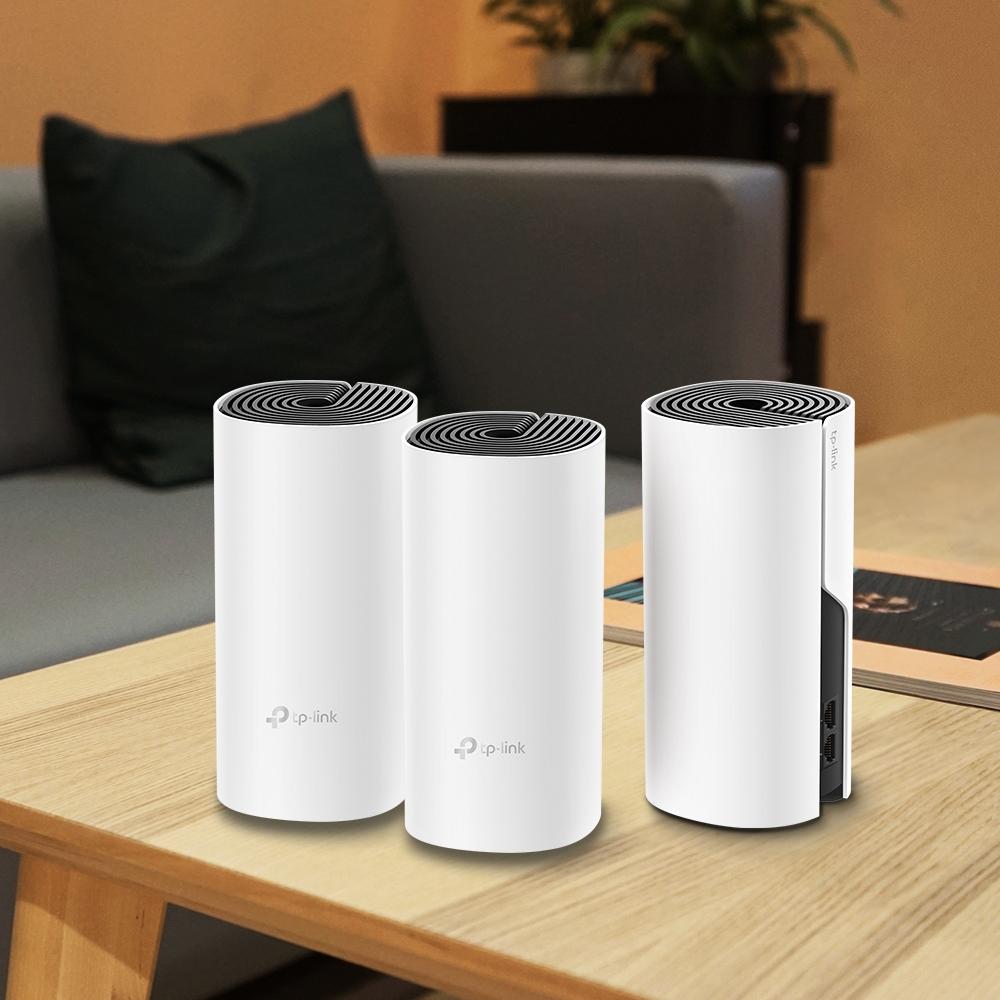 TP-Link Deco M4(3-pack), AC1200 Whole-Home Wi-Fi system