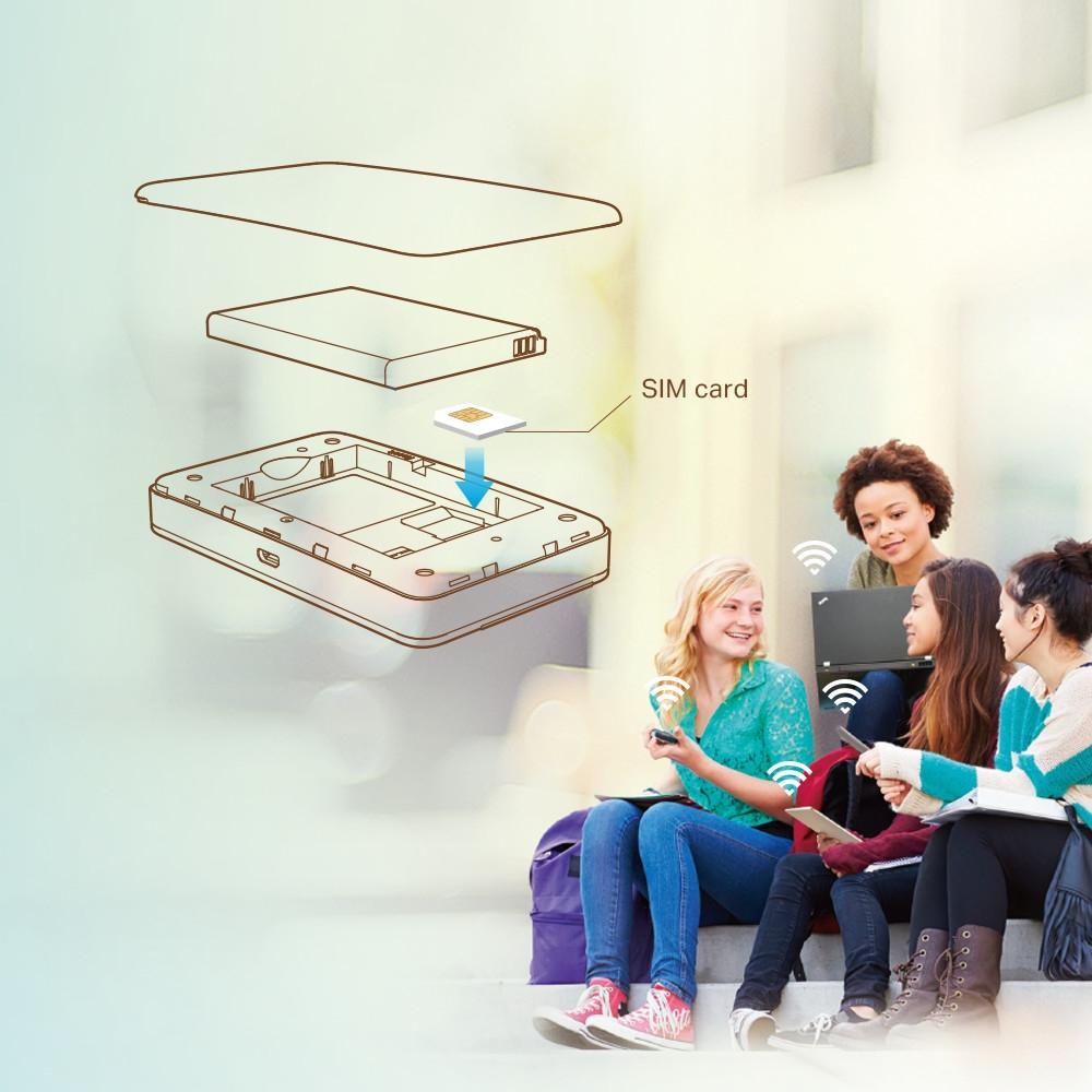 TP-Link M7350 Router, 4G LTE Mobile Wi-Fi