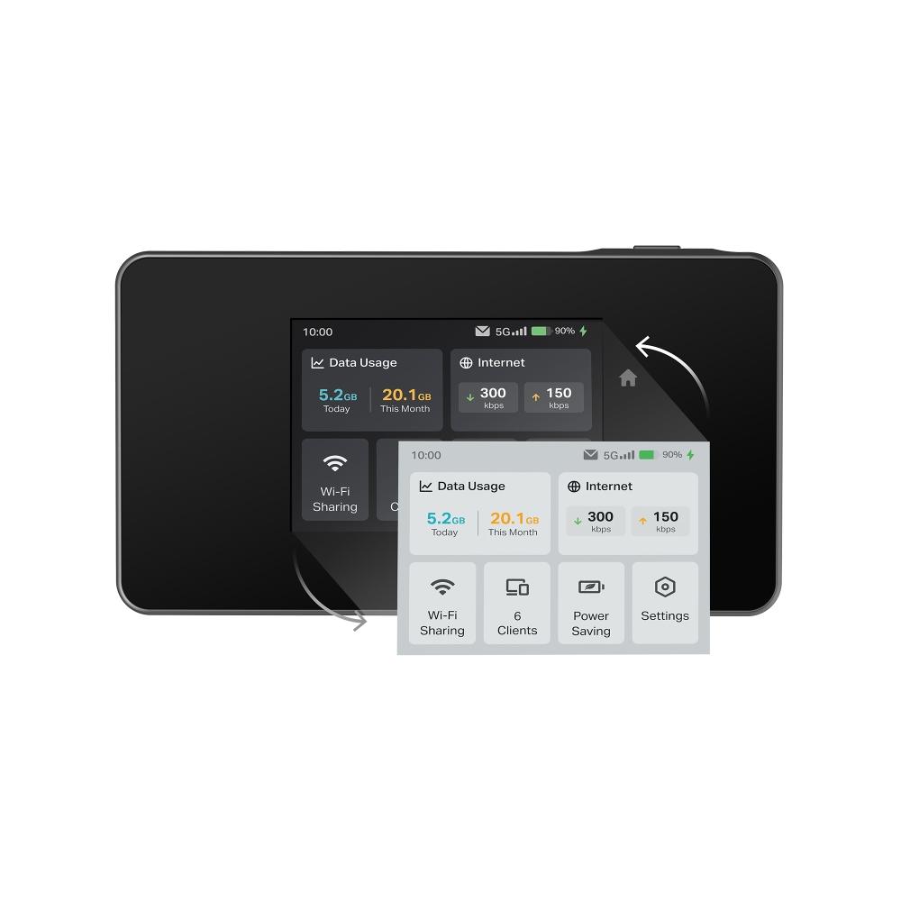 TP-Link M8550, 5G Mobile Wi-Fi 6E 2880Mbps 6GHz
