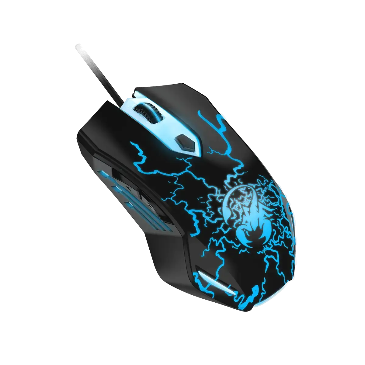 Genius Scorpion Spear Mouse, Black