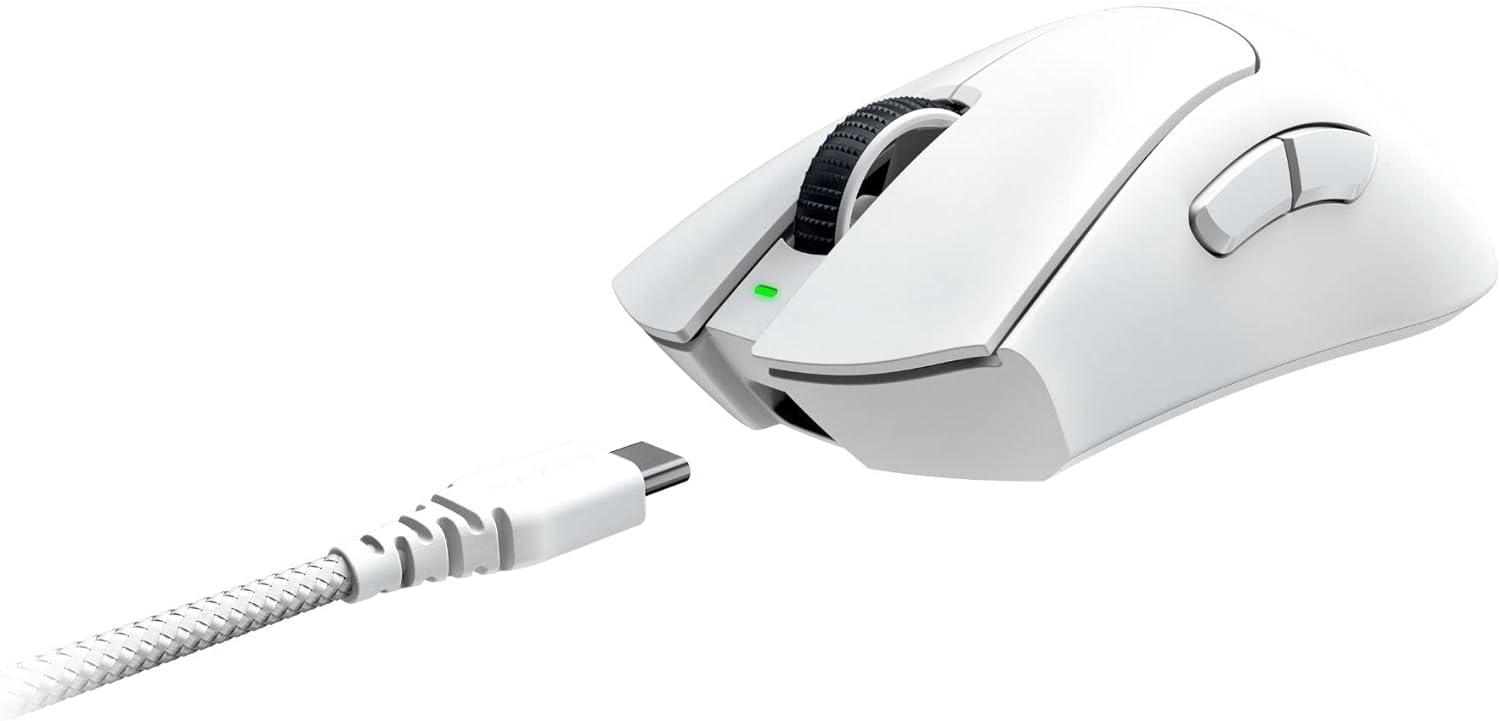 Razer DeathAdder V3 Pro Mouse, white