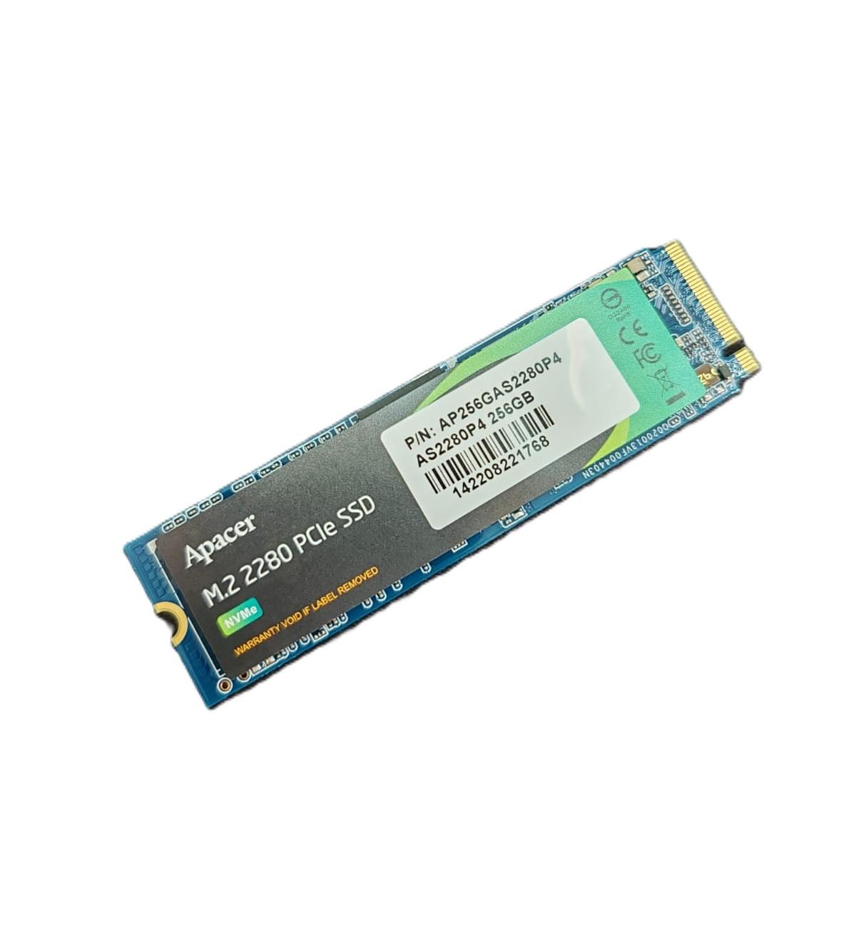 Apacer AS2280P4 M.2 PCIe Gen3 x4 SSD, 256GB
