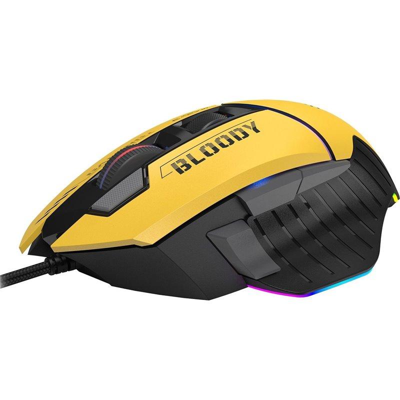 A4Tech, W95MAX BLOODY (RGB) Mouse Black/yellow