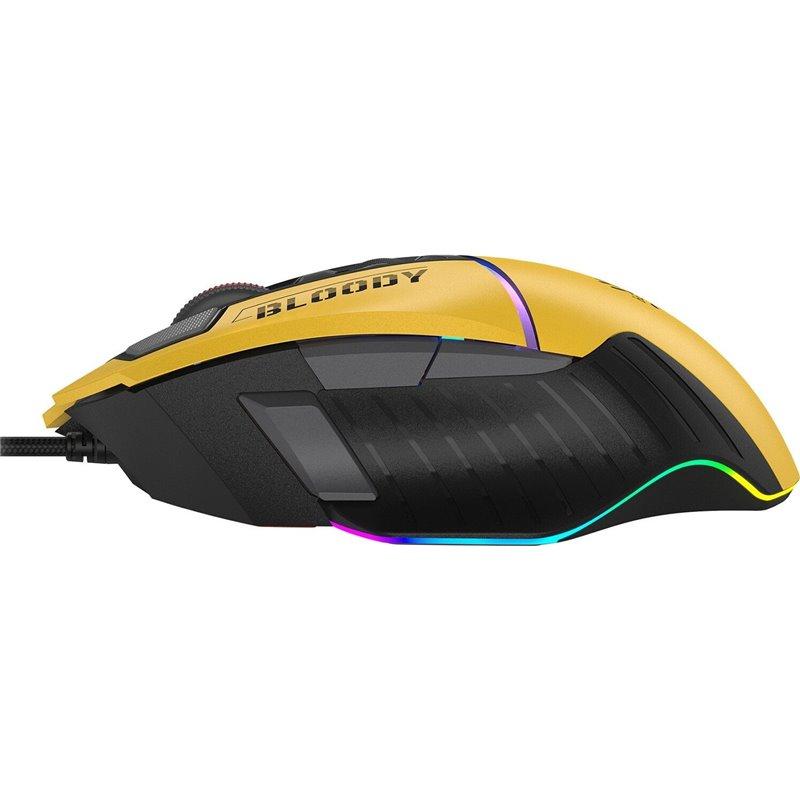 A4Tech, W95MAX BLOODY (RGB) Mouse Black/yellow