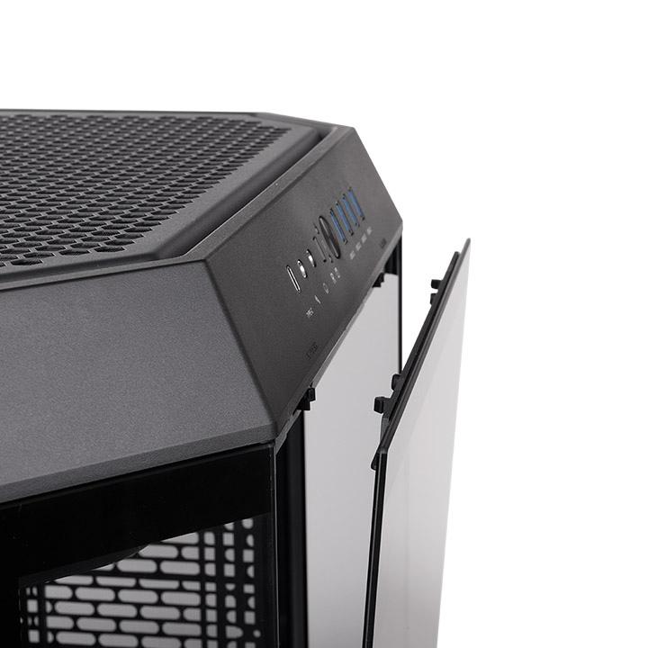 Thermaltake The Tower 600 Mid Tower Chassis Case Black