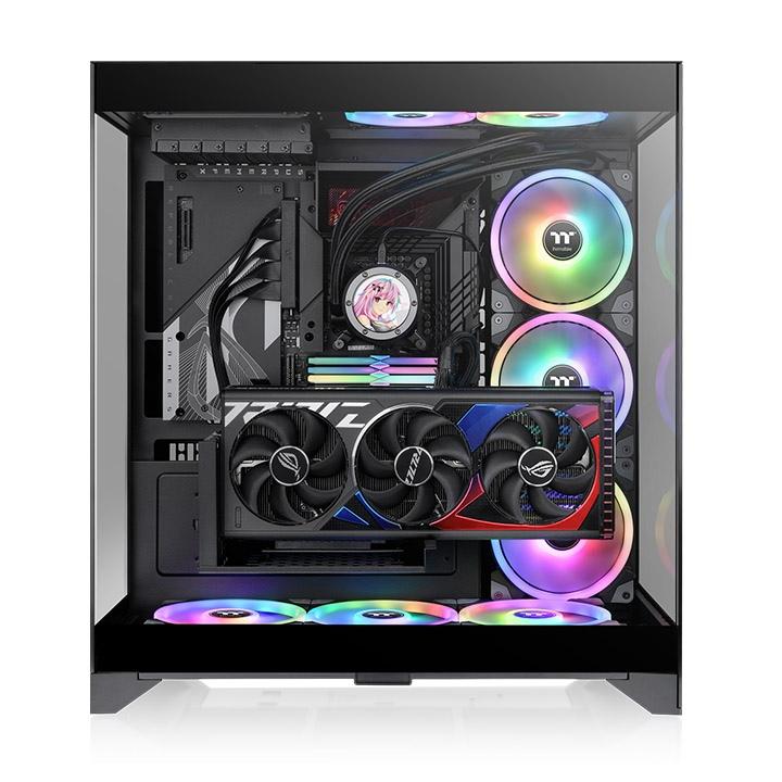Thermaltake CTE E550 TG Mid Tower Chassis, Case Black