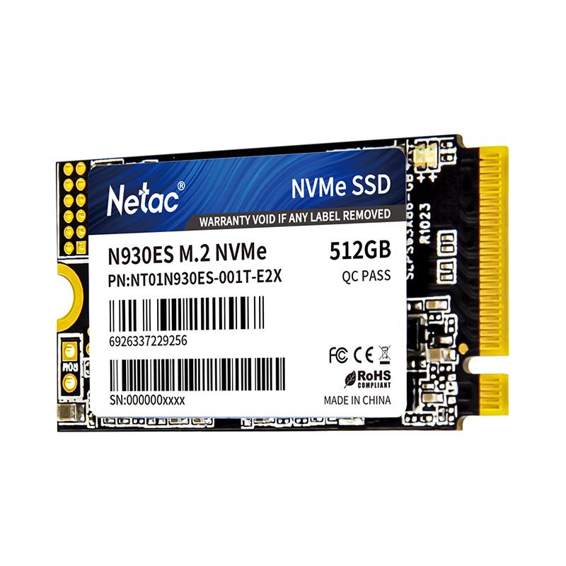 NETAC N930ES, NVMe SSD, 512GB, PCIe Gen 3 x4 M.2 2280