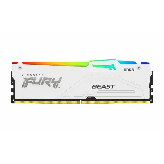 Kingston FURY Beast (RGB) White RAM 32GB 5600MHz DDR5 CL36 DIMM