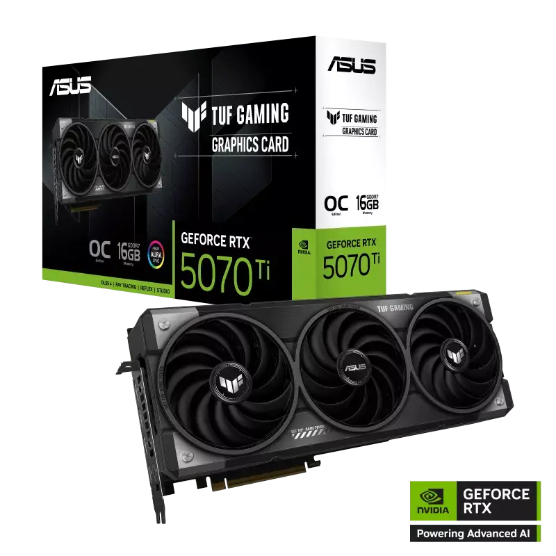 ASUS TUF Gaming GeForce RTX™ 5070 Ti 16GB GDDR7 OC Edition