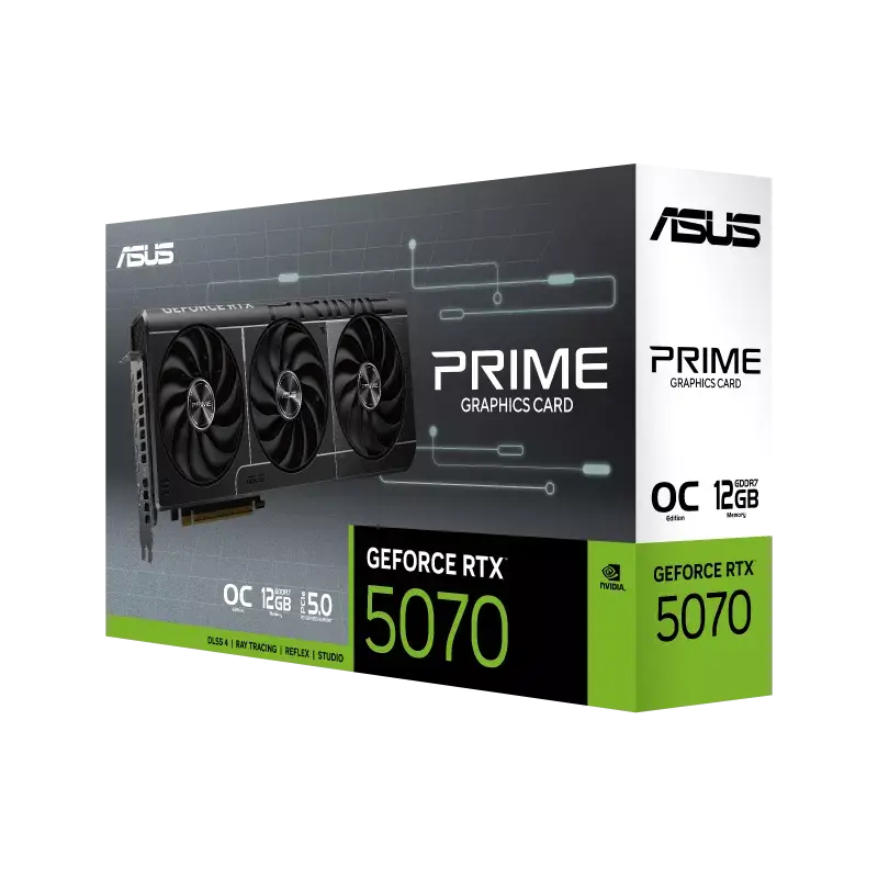 ASUS PRIME GeForce RTX™ 5070 12GB GDDR7 OC Edition