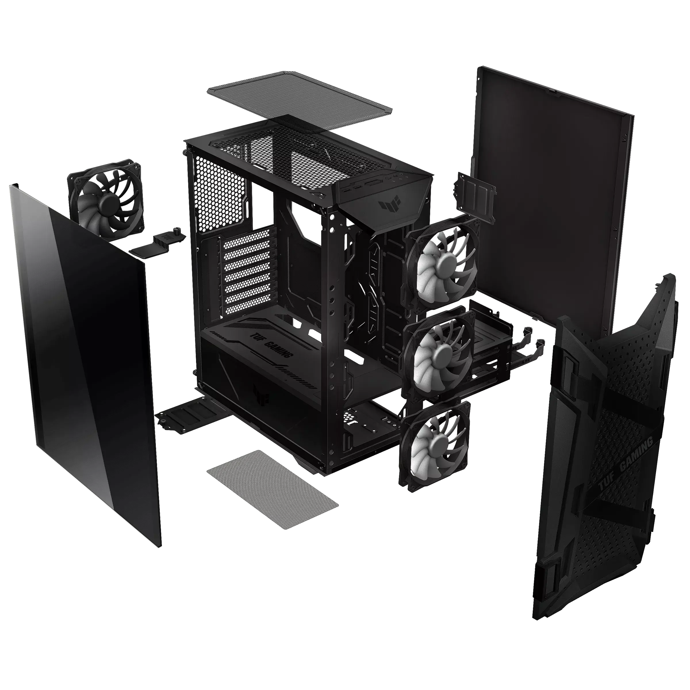 ASUS GT301 TUF Gaming Case Black