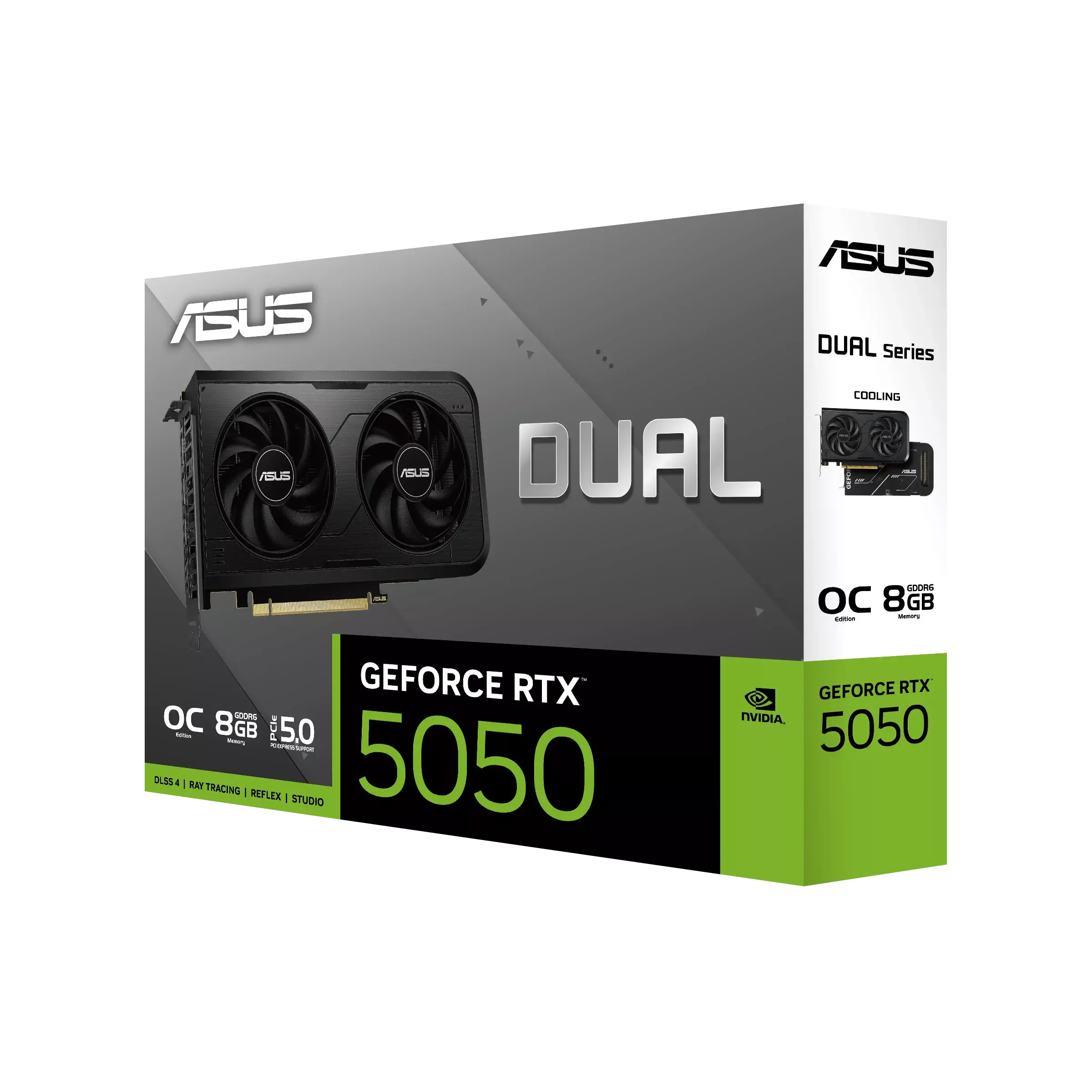 ASUS Dual GeForce RTX™ 5050 8GB GDDR6 OC Edition