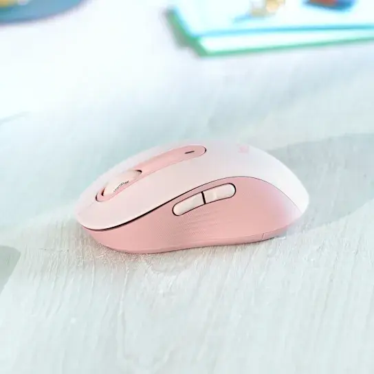 Logitech Signature M650L Mouse, Rose