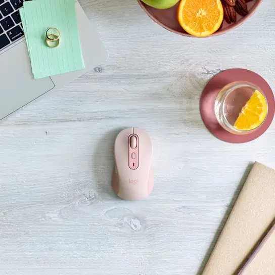Logitech Signature M650L Mouse, Rose